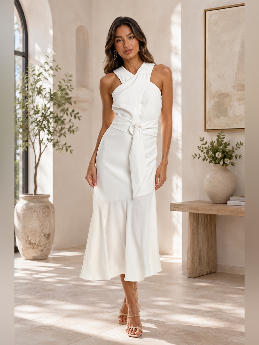New Sachin & Babi Naomi Dress – Size 8 – Ivory
